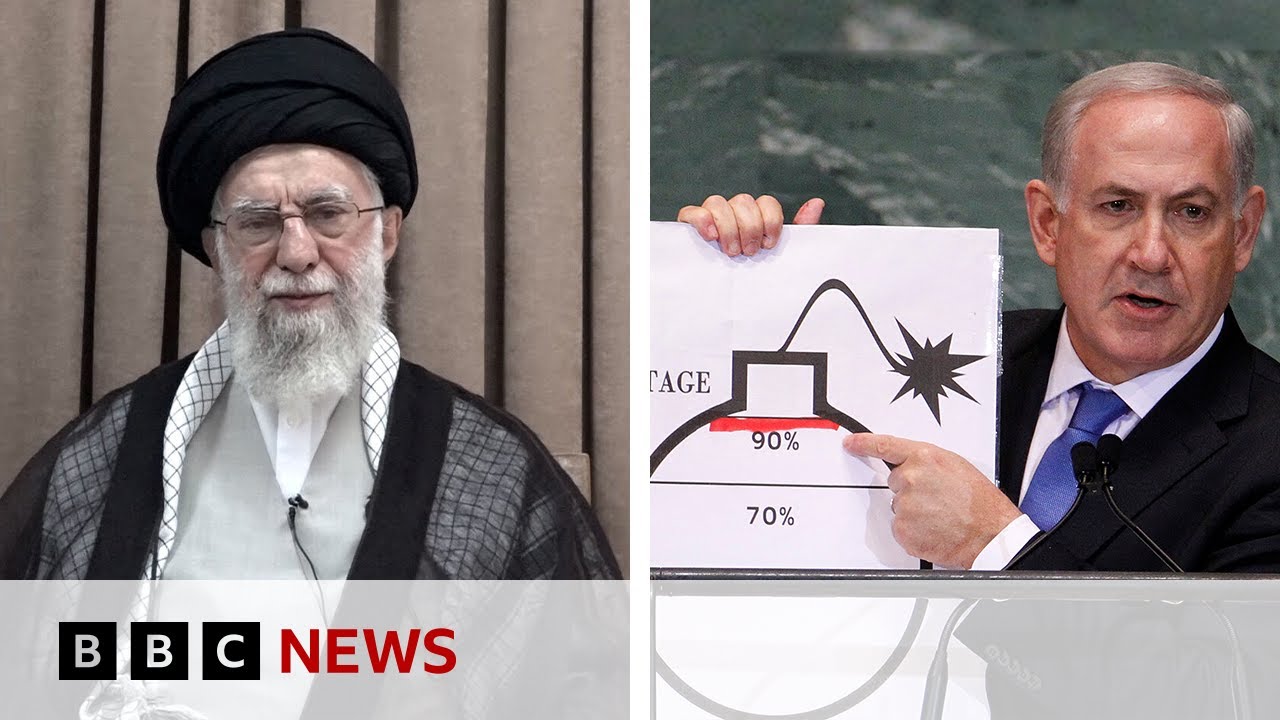 How close is Iran to having a nuclear weapon – and why has Israel bombed them now? | BBC News