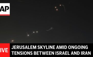 LIVE: Jerusalem skyline amid ongoing tensions between Israel and Iran