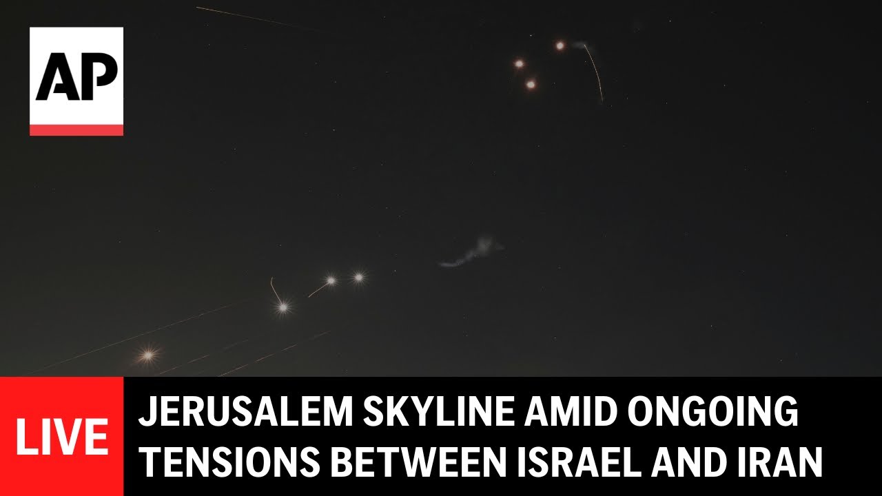 LIVE: Jerusalem skyline amid ongoing tensions between Israel and Iran