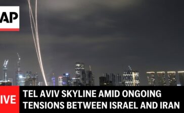 LIVE: Tel Aviv skyline amid ongoing tensions between Israel and Iran