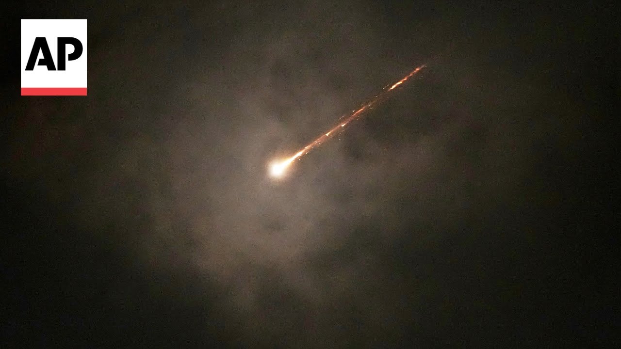 Iran missiles fired at Israel intercepted in the skies over Jerusalem