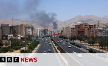 How Iranian civilians are responding to Israeli strikes  | BBC News