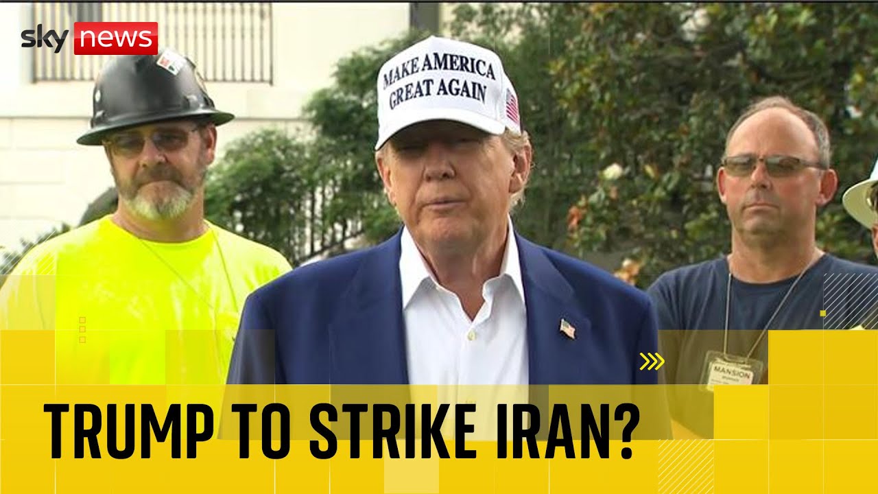 Trump hasn’t ruled out striking Iran’s nuclear facilities