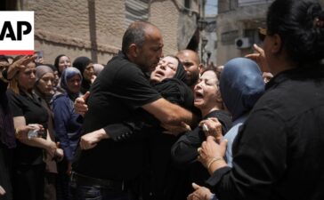 Funeral held in Tamra for four Israelis killed in Iran missile attack