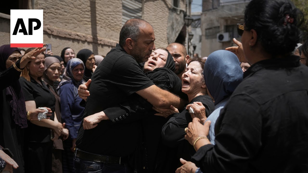Funeral held in Tamra for four Israelis killed in Iran missile attack