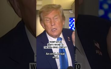 Trump says he wants ‘an end’ to the Iran-Israel conflict