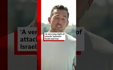 Israel and Iran exchange attacks overnight with ‘fears of more to come’ #Israel #Iran #BBCNews