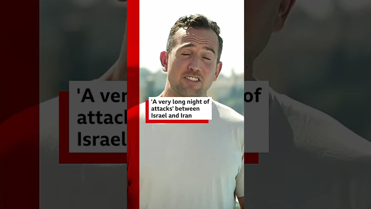 Israel and Iran exchange attacks overnight with ‘fears of more to come’ #Israel #Iran #BBCNews