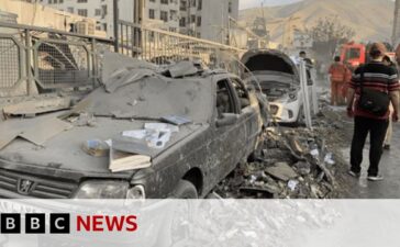 What was Israel targeting inside Iran? | BBC News