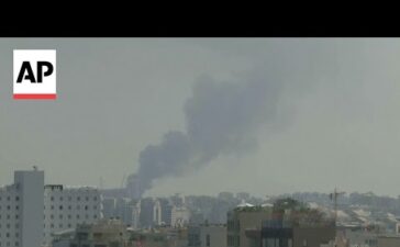 Smoke and explosions over Tel Aviv amid reports of more Iran strikes