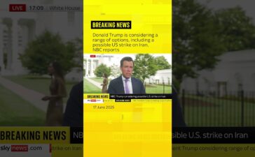 Trump considering US strike on Iran, officials say