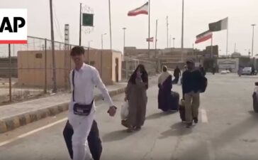 People fleeing Iran amid Israel escalation cross border into Pakistan