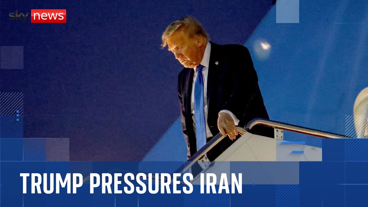 Trump urges Iran to ‘surrender’ as he calls supreme leader an ‘easy target’