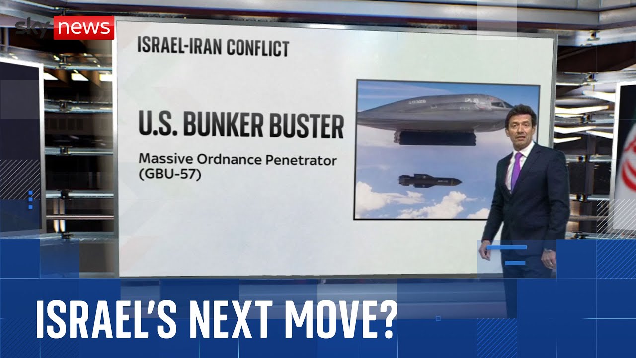 What would be used to penetrate Iran’s top-secret nuclear location? | Israel-Iran analysis