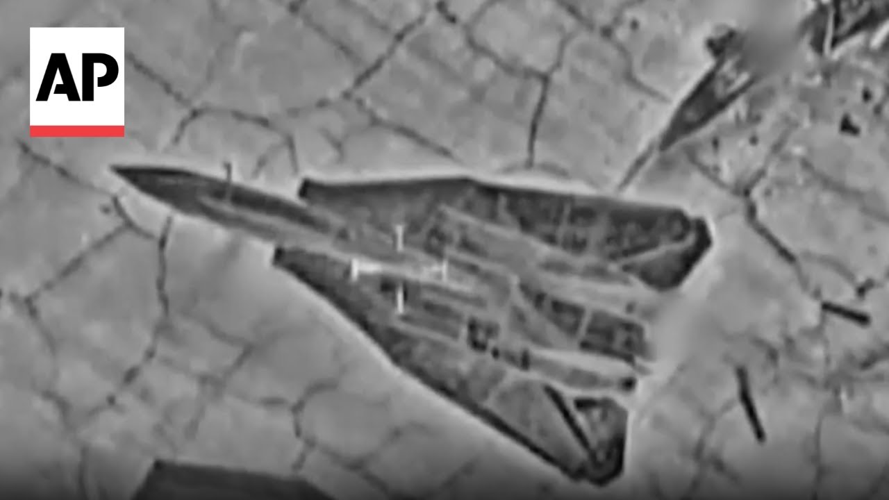 Israel releases video said to show latest operations against Iran