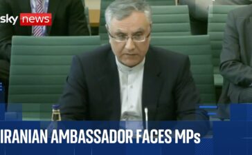 Iran’s ambassador to UK appears before MPs as Israel-Iran conflict continues