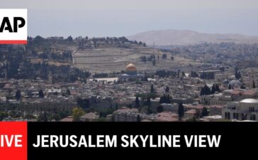 LIVE: Jerusalem skyline after Iran’s retaliatory missile attack on Israel