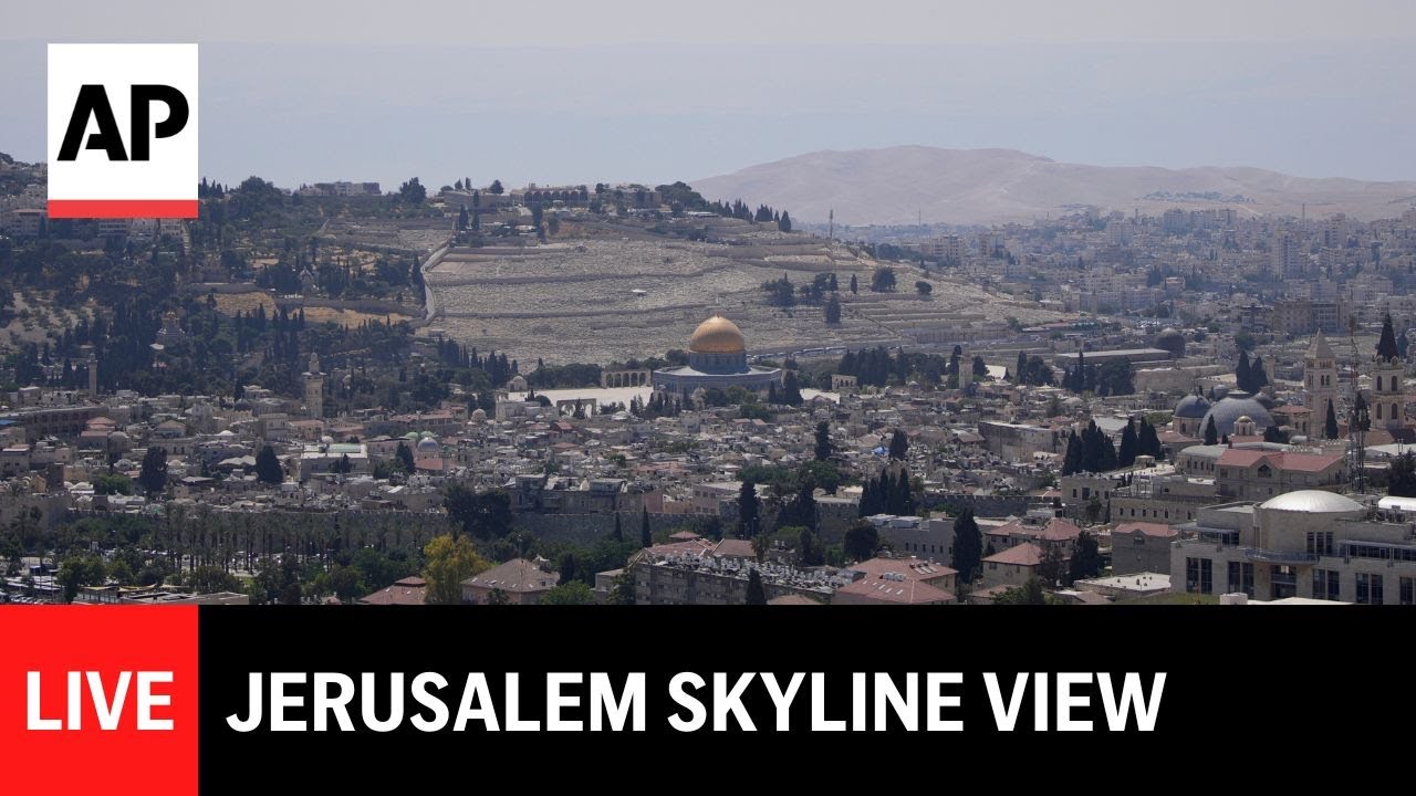 LIVE: Jerusalem skyline after Iran’s retaliatory missile attack on Israel