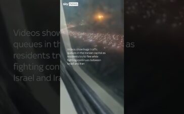 Iran: Thousands of residents flee Tehran as Trump warns ‘leave immediately’