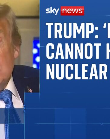Trump ‘looking for something better than a ceasefire’ in Iran