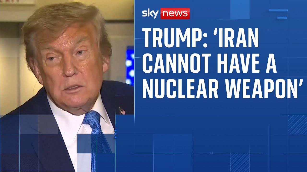 Trump ‘looking for something better than a ceasefire’ in Iran