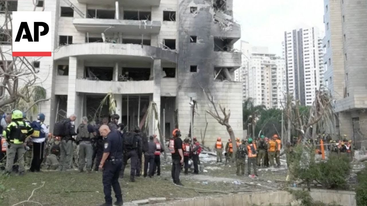 Residential building in Israel’s Petah Tikva hit after Iran missile attack