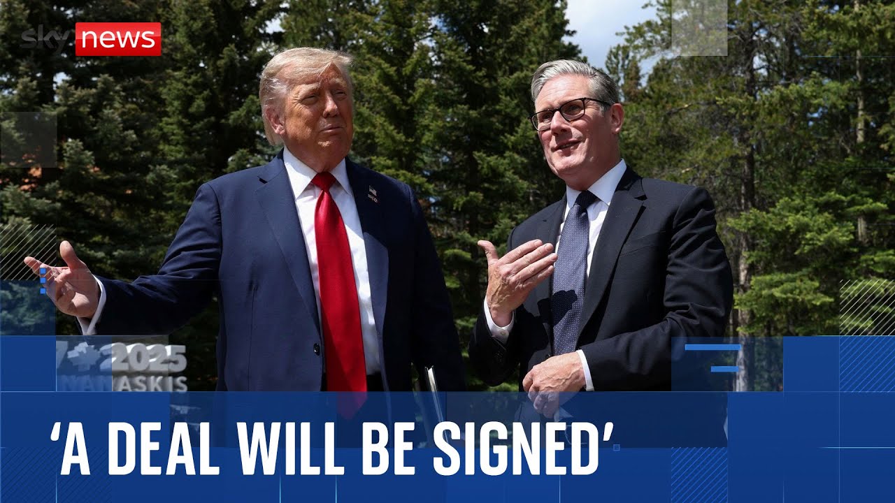 ‘A deal will be signed’ with Iran, Trump tells Sky News