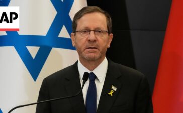 Israel’s president says country left with ‘no other choice’ but to take action against Iran