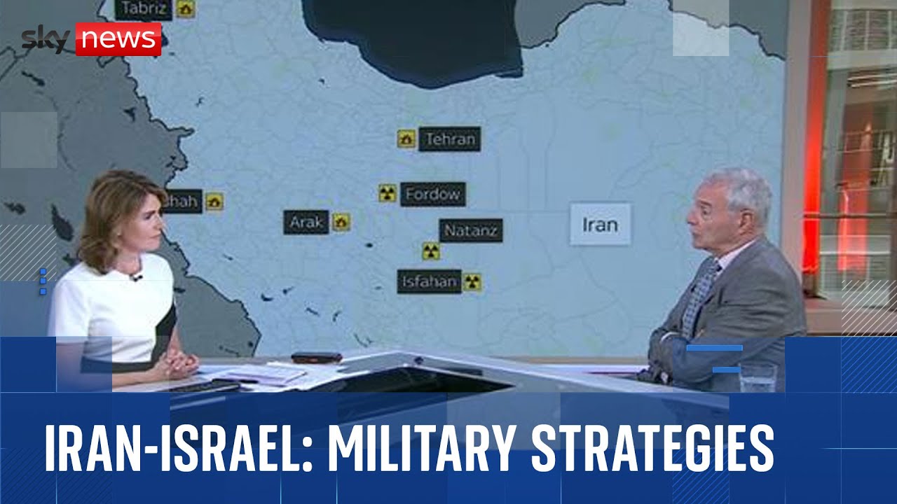 What military strategies are Iran and Israel using?