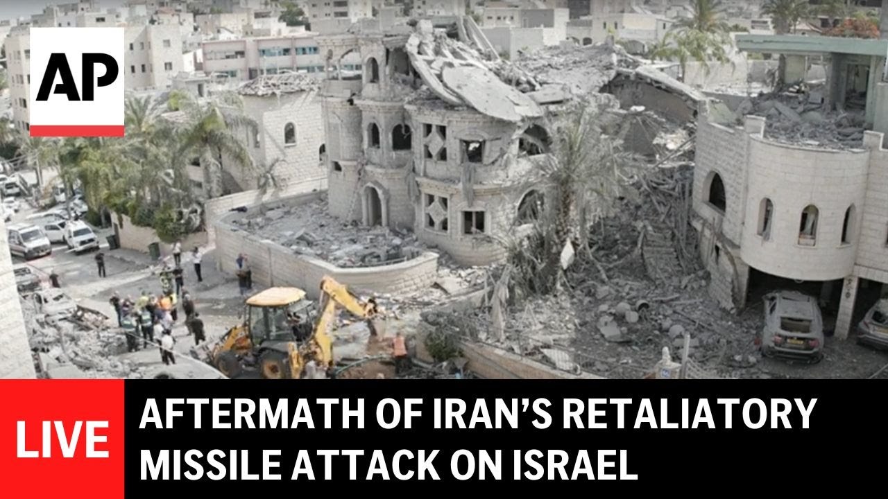 LIVE: Aftermath of Iran’s retaliatory missile attack on Israel
