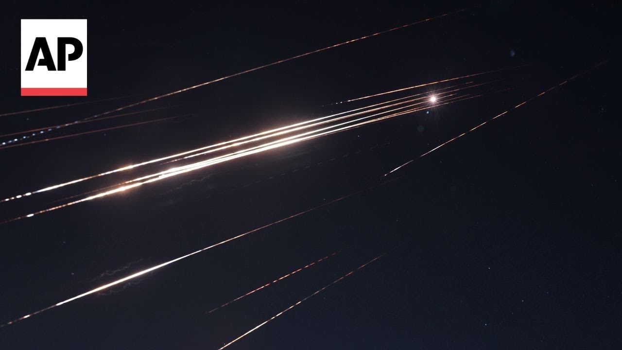 Iran missiles seen in skies over Jerusalem and Tel Aviv in Israel