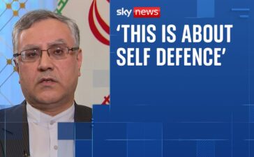 Iranian Ambassador to UK reacts to Israeli strikes on Iran