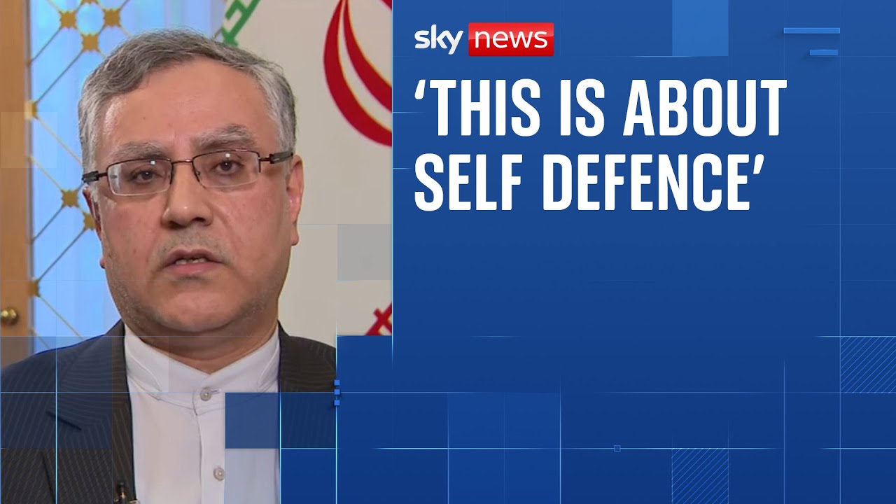 Iranian Ambassador to UK reacts to Israeli strikes on Iran