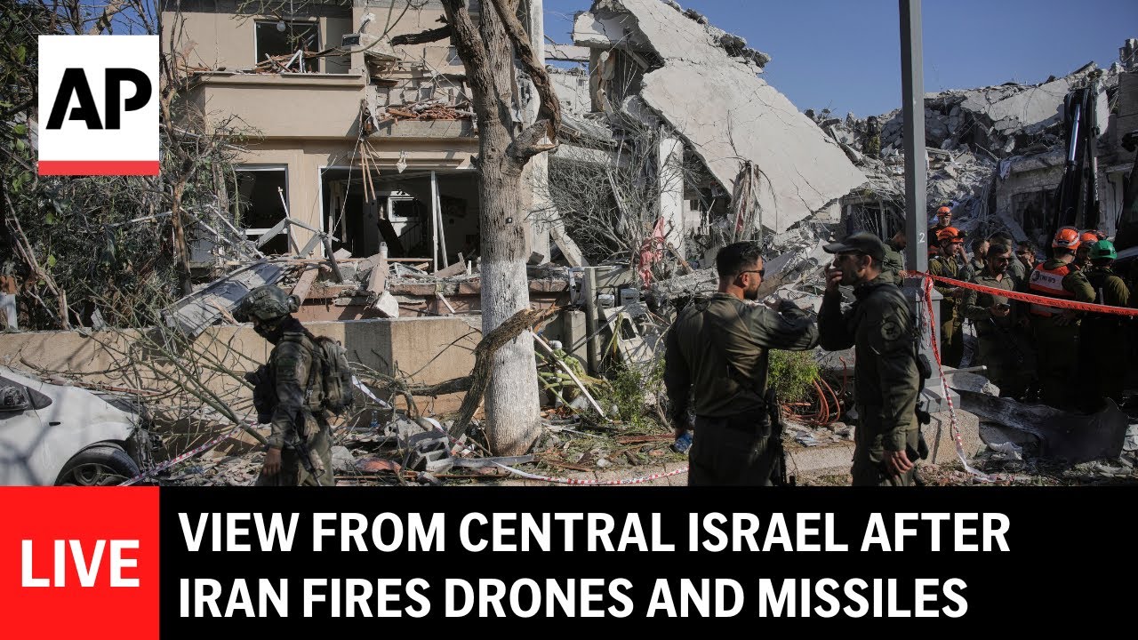 LIVE: View from central Israel after Iran’s retaliatory attack