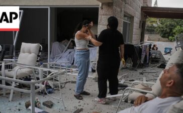 Residents in central Israel describe moments of Iran strikes