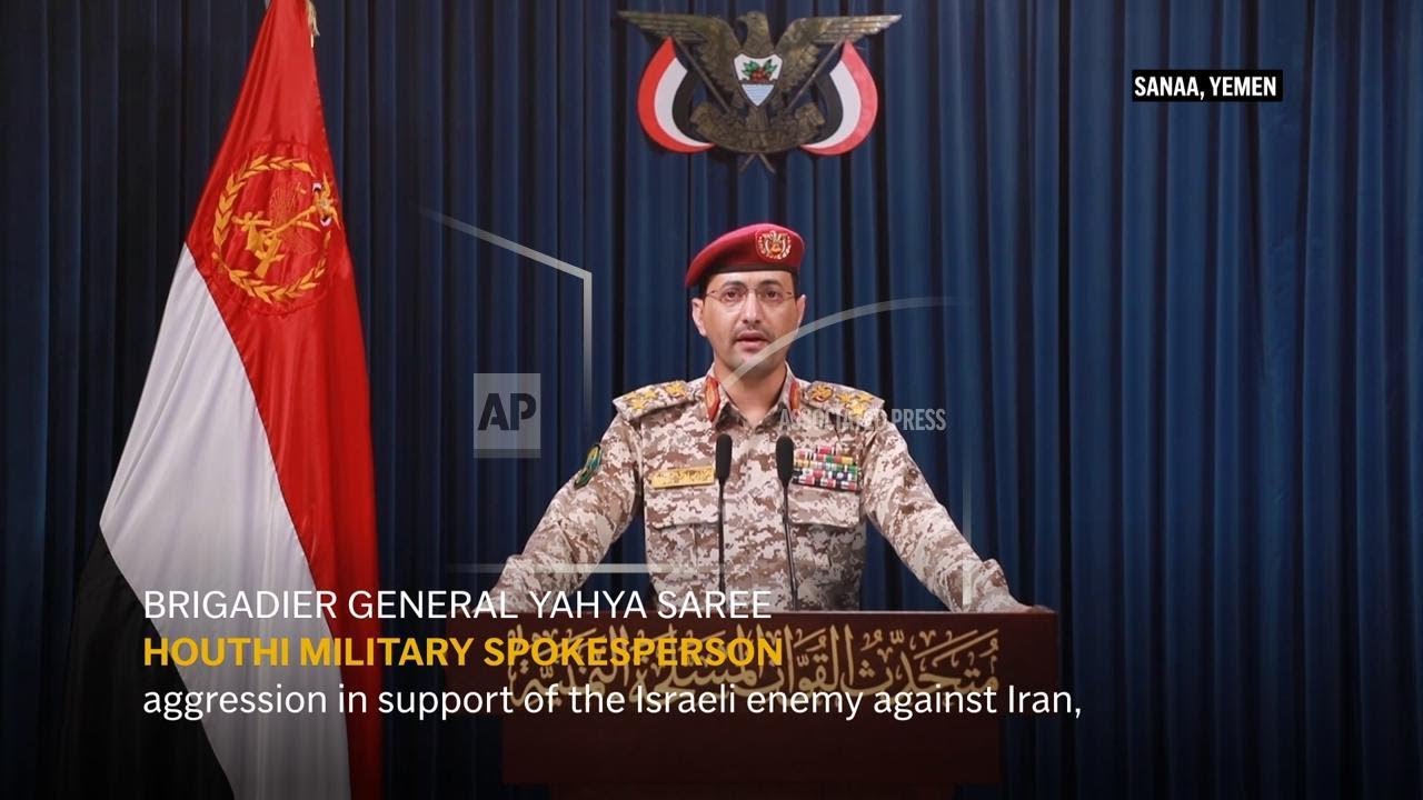 Yemen’s Houthi rebels threaten to resume attacks on US vessels if it joins Israel’s campaign on Iran