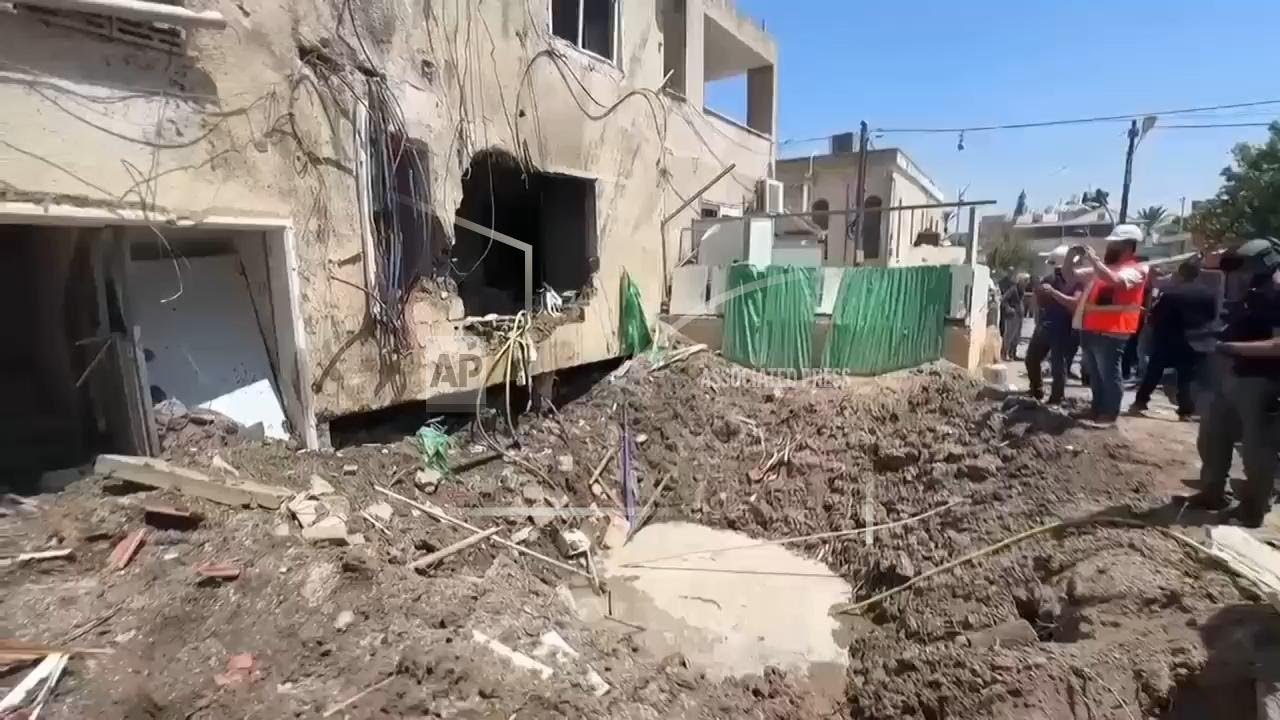 Building in northern Israel was hit by Iran drone, firefighter says