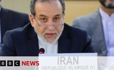 Iran foreign minister accuses Israel of ‘an outrageous act of aggression’ | BBC News
