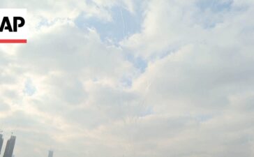 Iran missiles intercepted over Tel Aviv in Israel after US strikes on nuclear sites