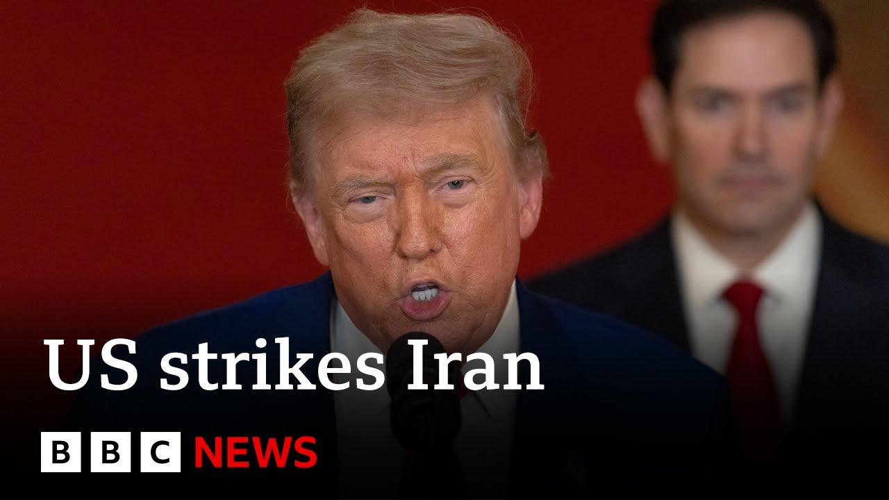 US bombs Iran nuclear sites and Tehran warns of ‘everlasting consequences’ | BBC News