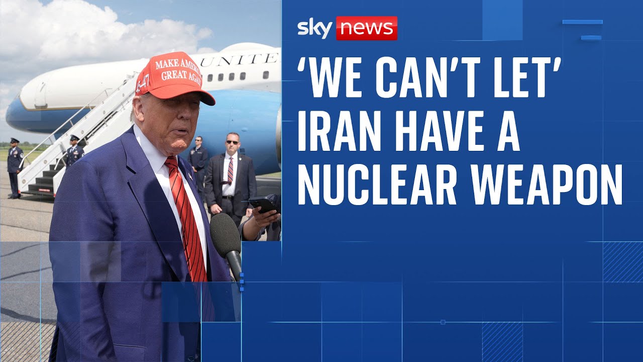 Trump says it’s ‘very hard’ to ask Israel to stop air strikes on Iran