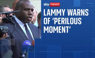David Lammy warns of ‘perilous moment’ after Iran meeting in Geneva