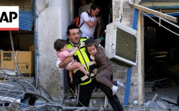 Haifa residents react to Iran missile strike in area