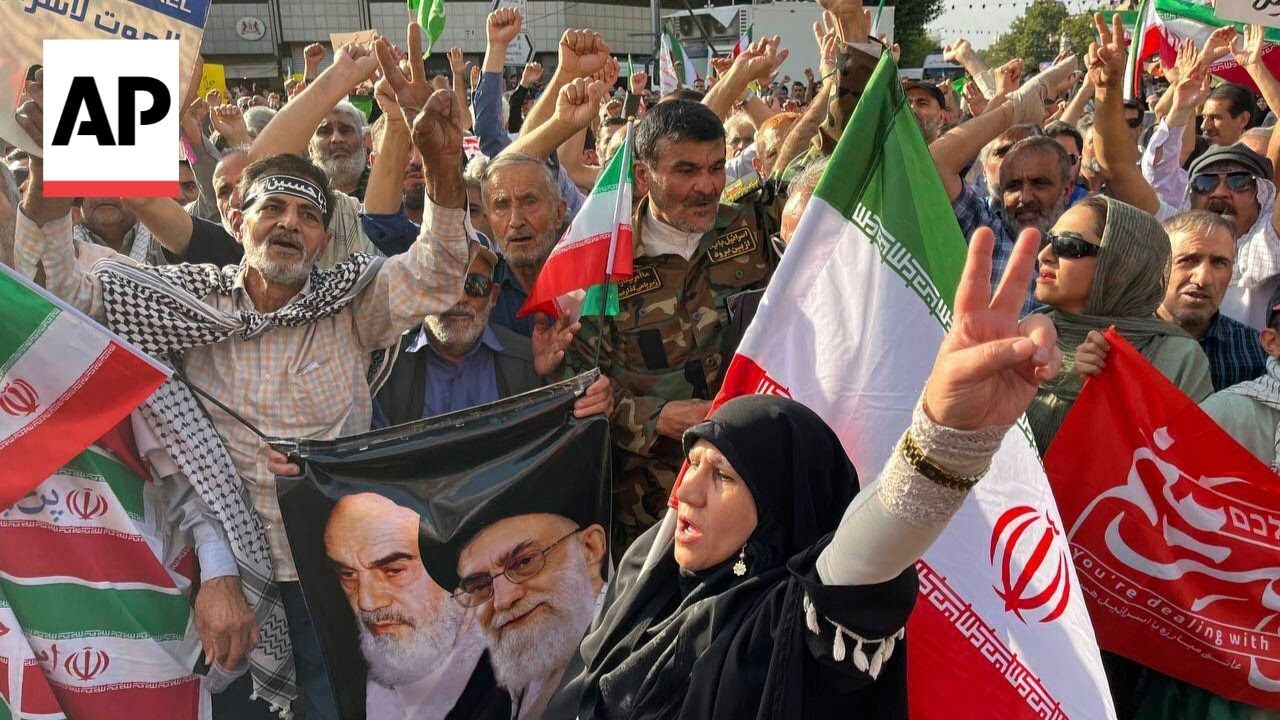 Protest held in Tehran after the US attacks Iran’s nuclear sites