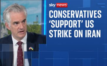 Tories support US action to target Iranian nuclear sites