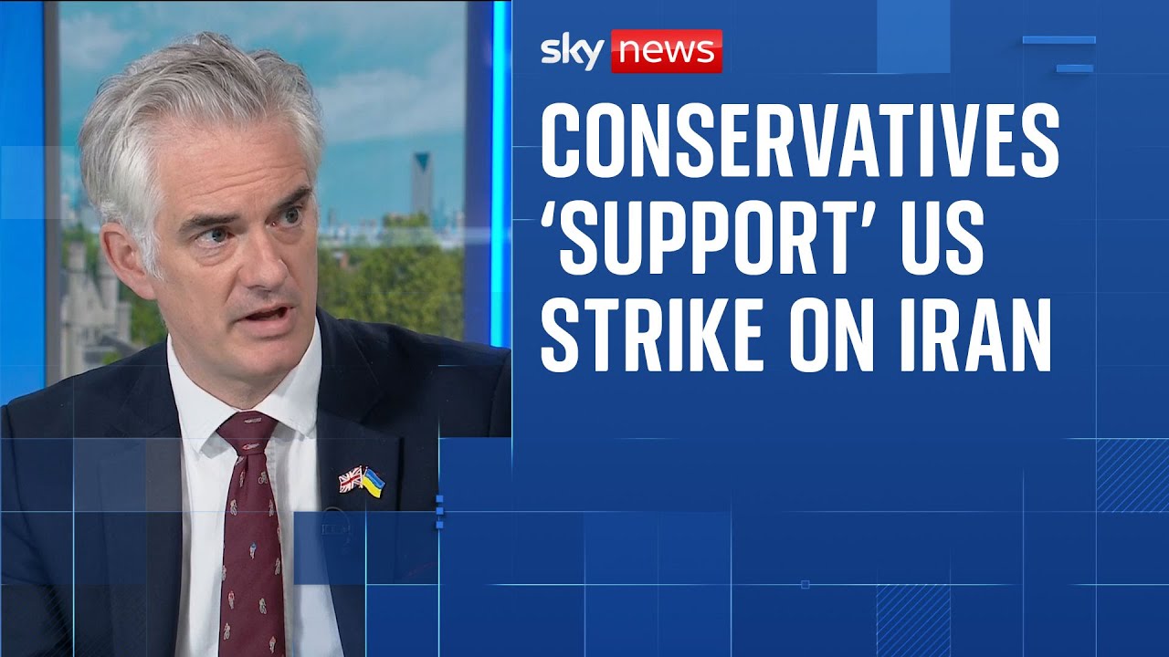 Tories support US action to target Iranian nuclear sites