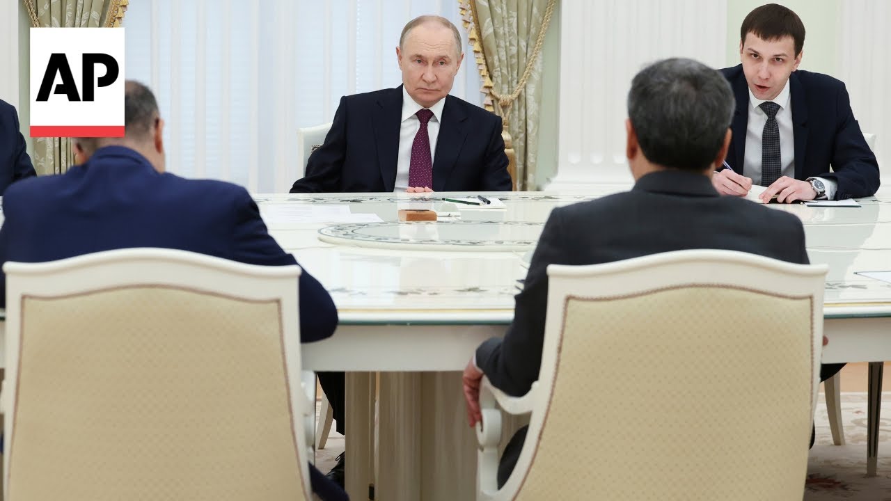 Putin meets Iran FM Abbas Araghchi in Moscow