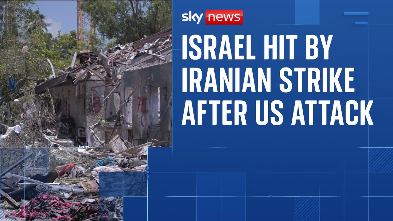 Iran launches strikes on Israel after attacks by United States