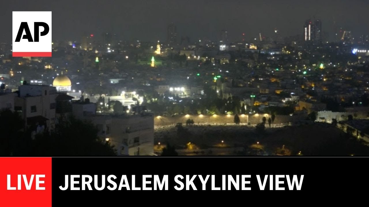 LIVE: Jerusalem skyline after Trump announces Israel-Iran ceasefire
