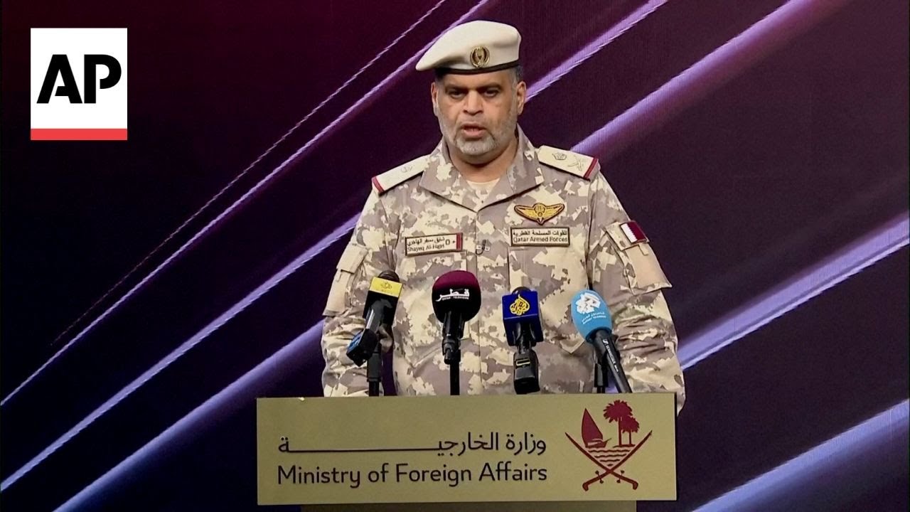Qatar says one of 19 missiles fired by Iran impacted US base but caused no casualties